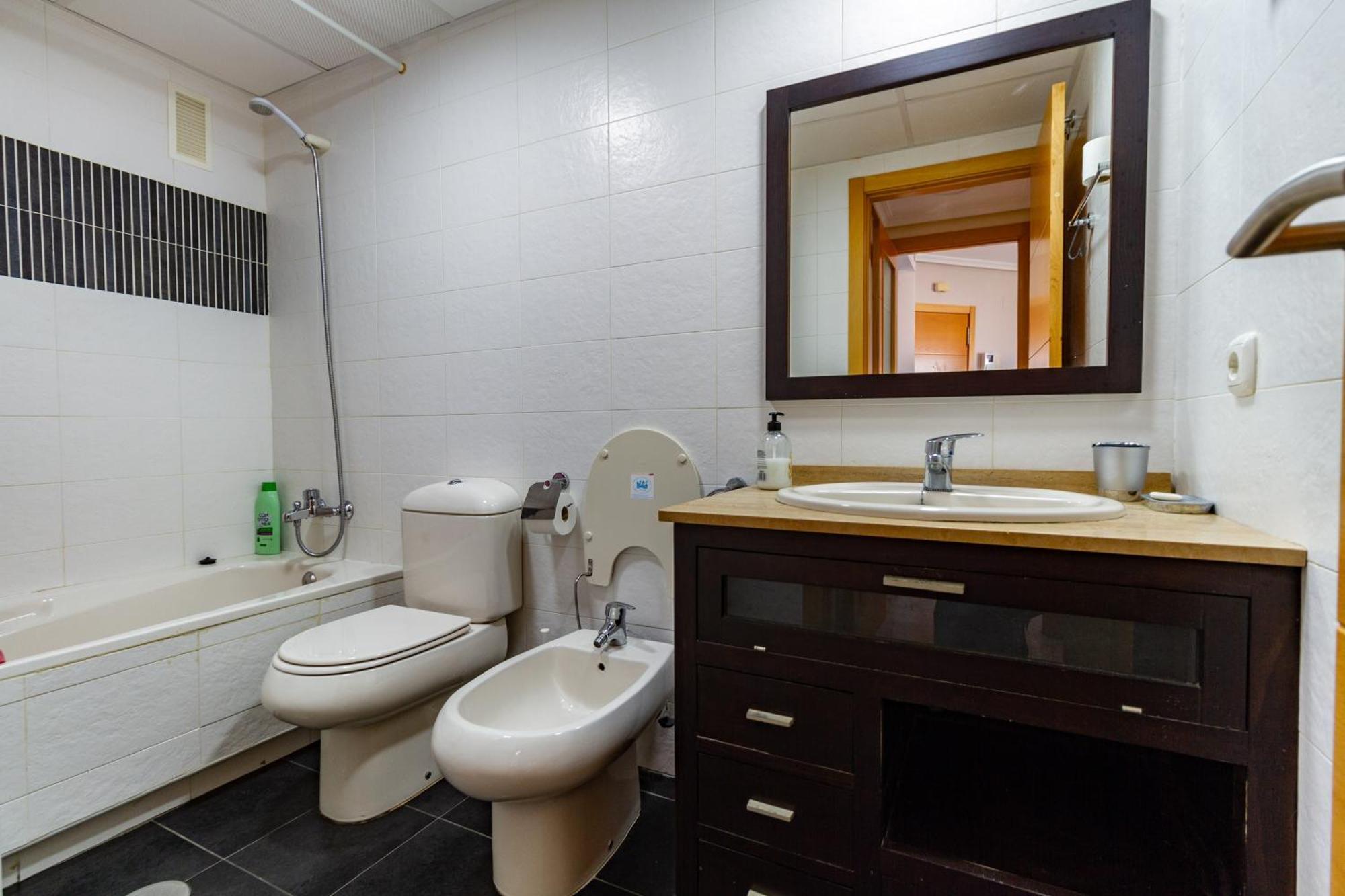 Apartment Vilapark With Pool, Free Parking, Terrace, Beach 貝尼多姆 外观 照片