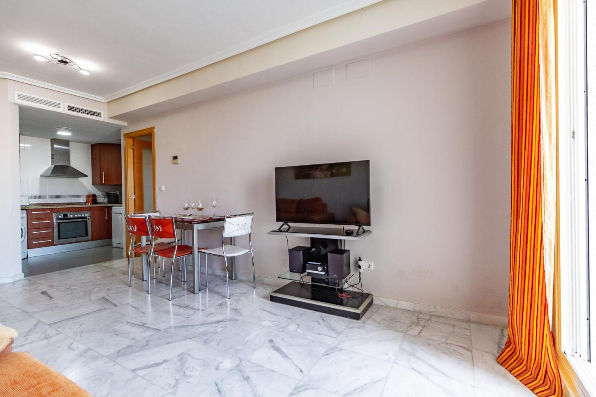 Apartment Vilapark With Pool, Free Parking, Terrace, Beach 貝尼多姆 外观 照片