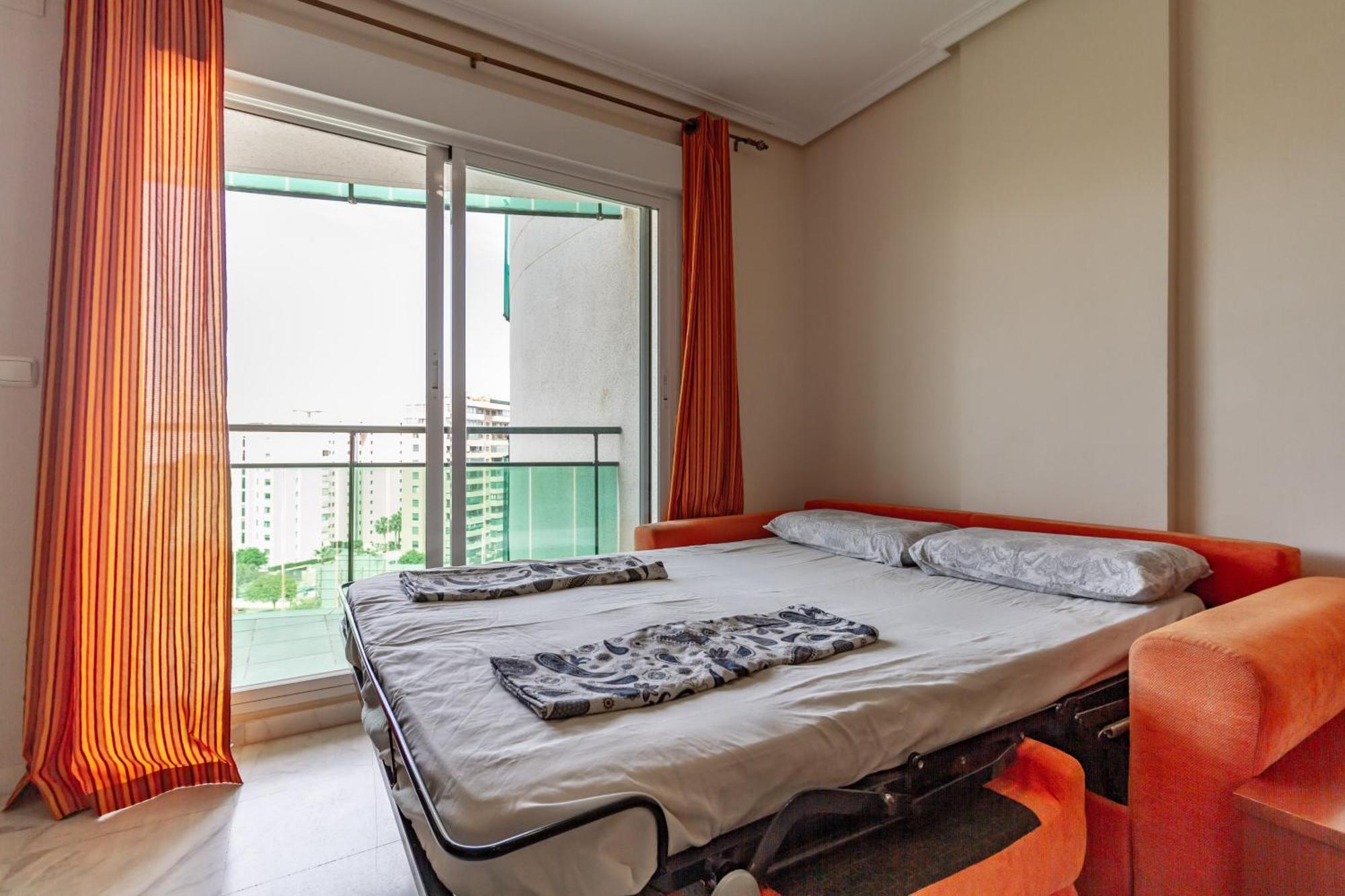 Apartment Vilapark With Pool, Free Parking, Terrace, Beach 貝尼多姆 外观 照片